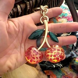 Coach Cherry Bag Charm